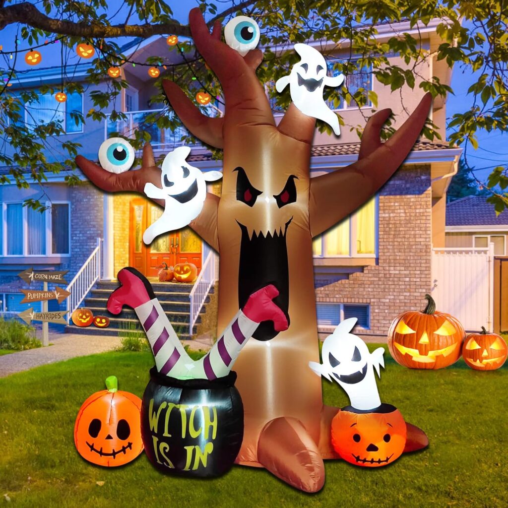 Halloween Opblaasfiguur  Groot